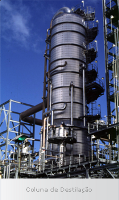 Coluna de destilação